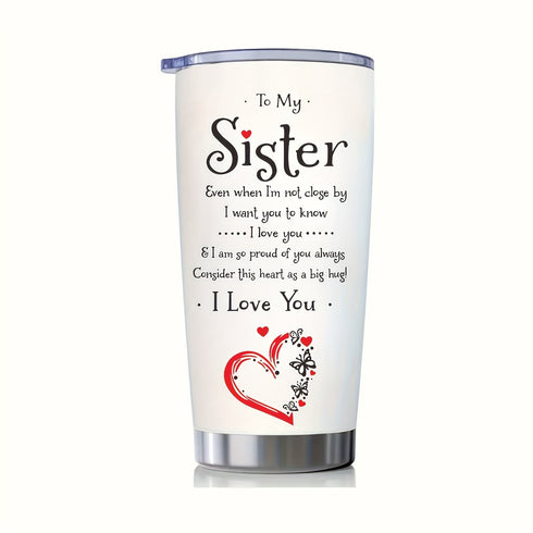 I Love you Sister Travel Mug